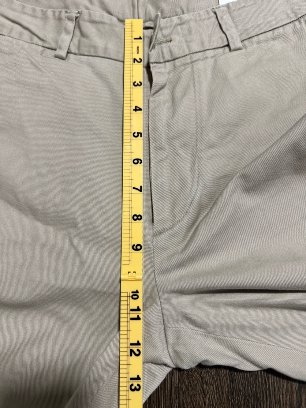 Jack Donnelly Mens Khaki Pant Sz 34 Made in USA Preppy Casual Office Church - Picture 5 of 9